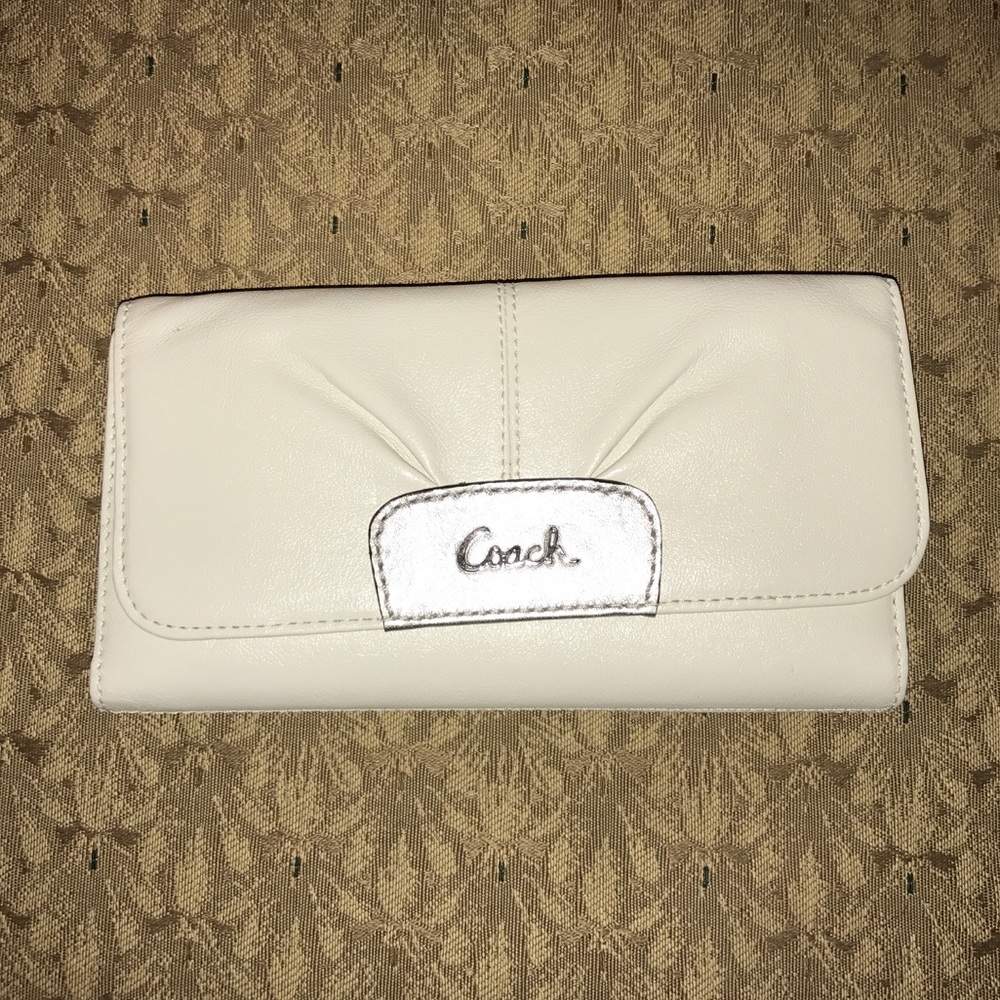 Coach leather wallet